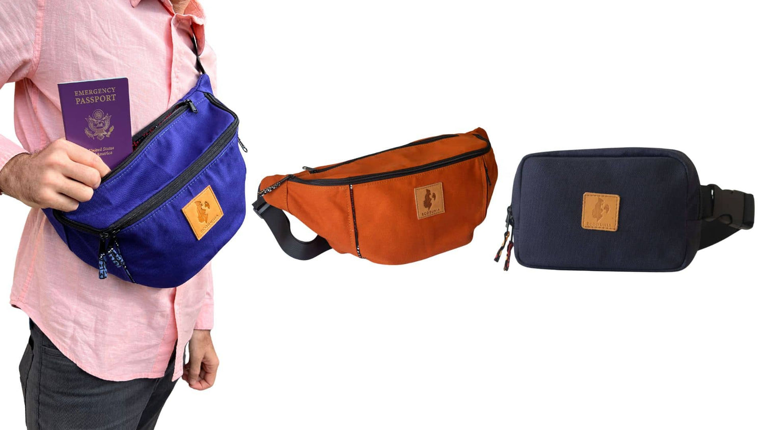 Crossbody Fanny Pack and Hands-Free Waist Bags