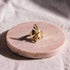 Abstract Leaf Statement Ring | Hata Ecodunia