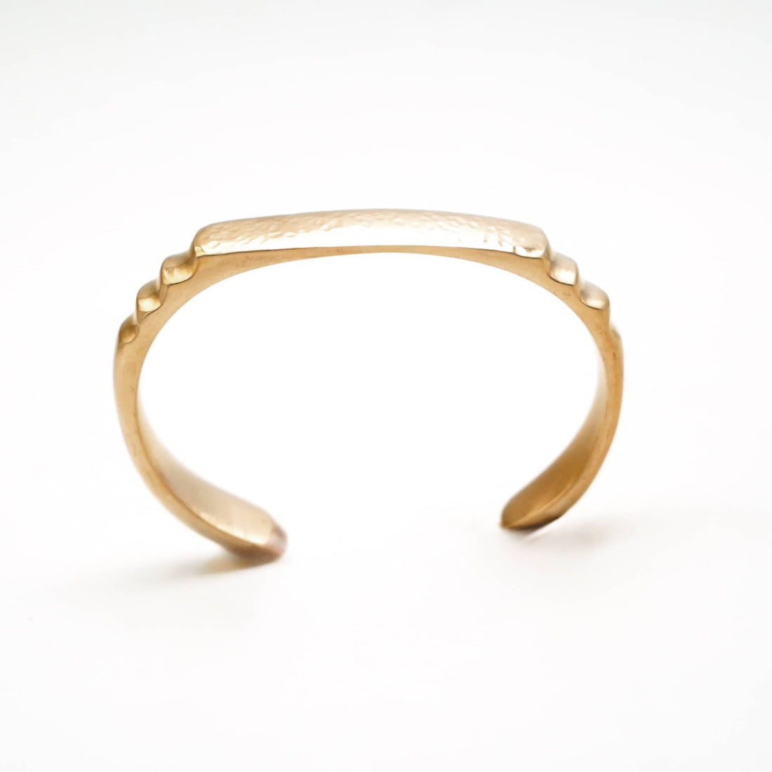 Adjustable Ace Cuff Bracelet in Brass - Imara