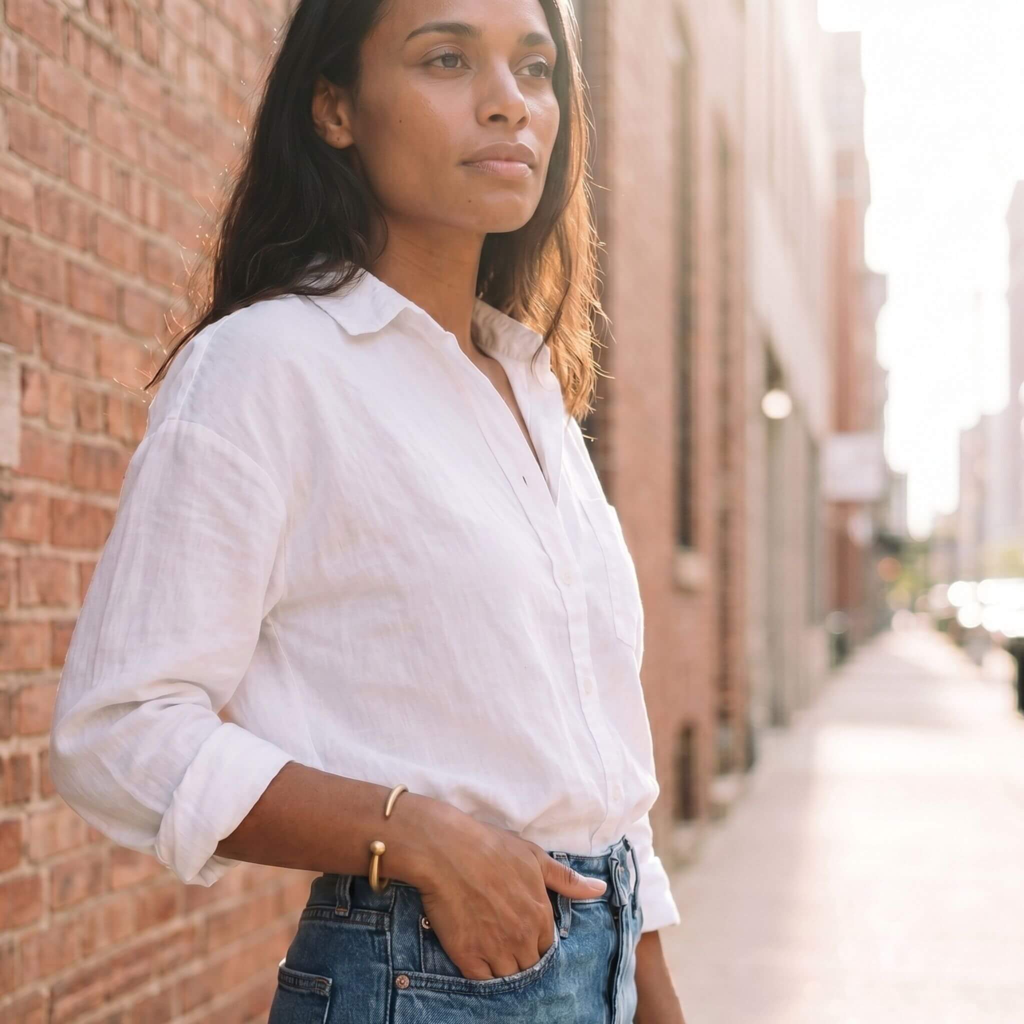 Bent Nail Brass Cuff Bracelet | Doa Ecodunia