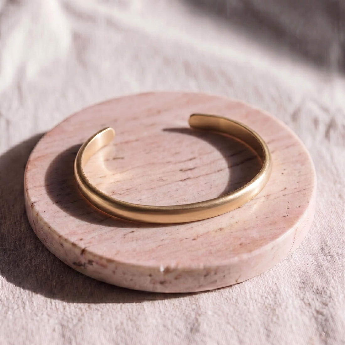 Elegant Brass Cuff Bracelet | Wema - EcoDunia