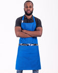 Jikoni Full Apron- Zilly Blue