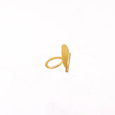 Wanga Hammered Statement Ring for Men and Women