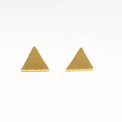 Amali Triangle Stud Drop Earrings