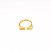 Amara Adjustable Open Blade Ring for Men and Women