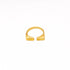 Amara Adjustable Open Blade Ring for Men and Women