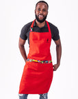 Jikoni Full Apron - Red