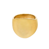Rounded Dome Brass Ring | Aziza Ecodunia