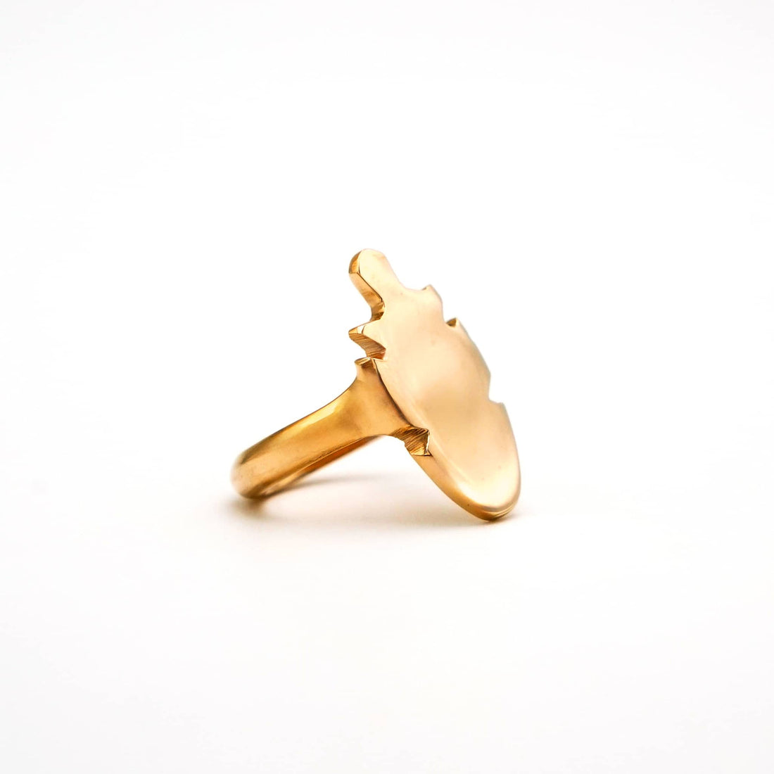 Bahati Handmade Ring Brass