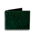 Fish Leather • Bifold - Standard | Green