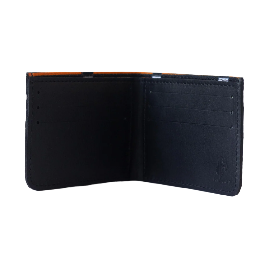 Genuine Slim Fish Wallets - Bifold Fish Leather Wallet 