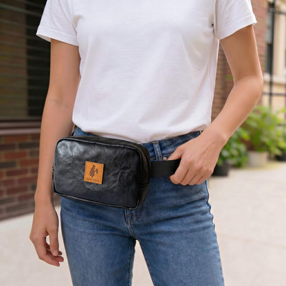 Vegan Leather Crossbody Belt Bag Ecodunia 