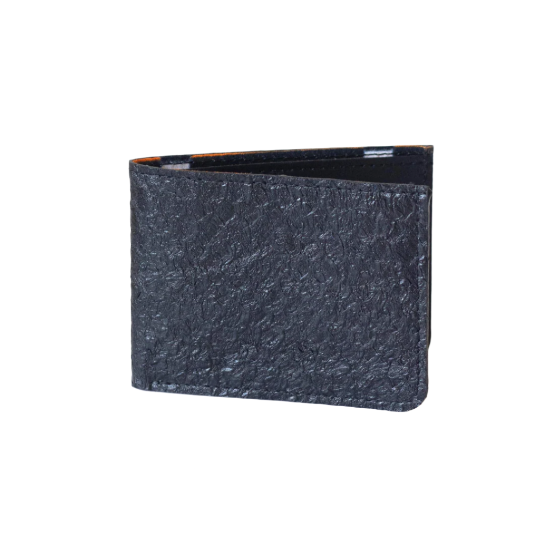 Genuine Slim Fish Wallets - Bifold Fish Leather Wallet 