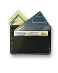 Leather Card Holder - Black