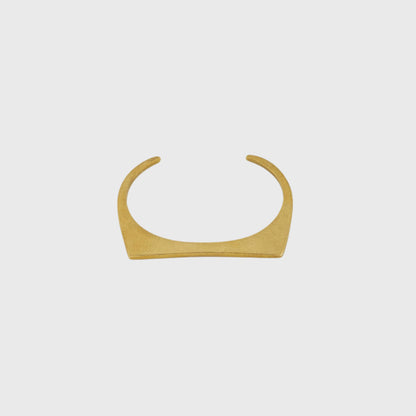 Handmade Brass Open Blade Bracelet for Women - Kesi