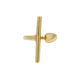 Blade and Ball Open Ring | Jabari - EcoDunia
