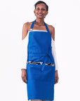 Jikoni Full Apron- Zilly Blue