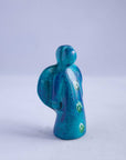 Handmade Soapstone Angels - Turquoise Blue