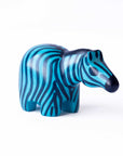 Cartoon Soapstone Animals - Zebra