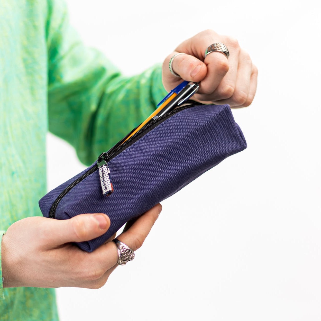 Pencil Pouch- Blue