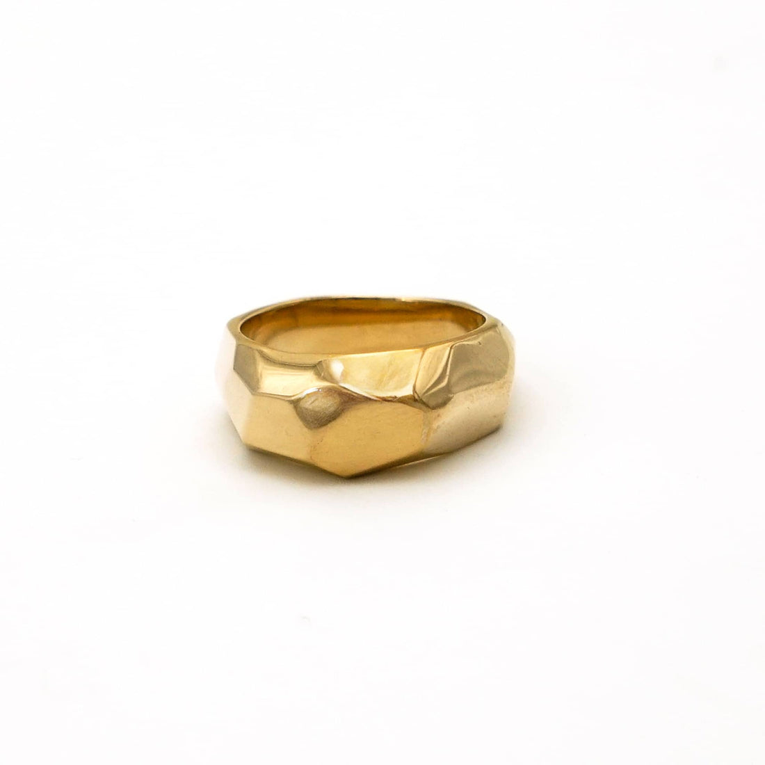 Bora Faceted Band Ring