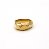 Bora Faceted Band Ring