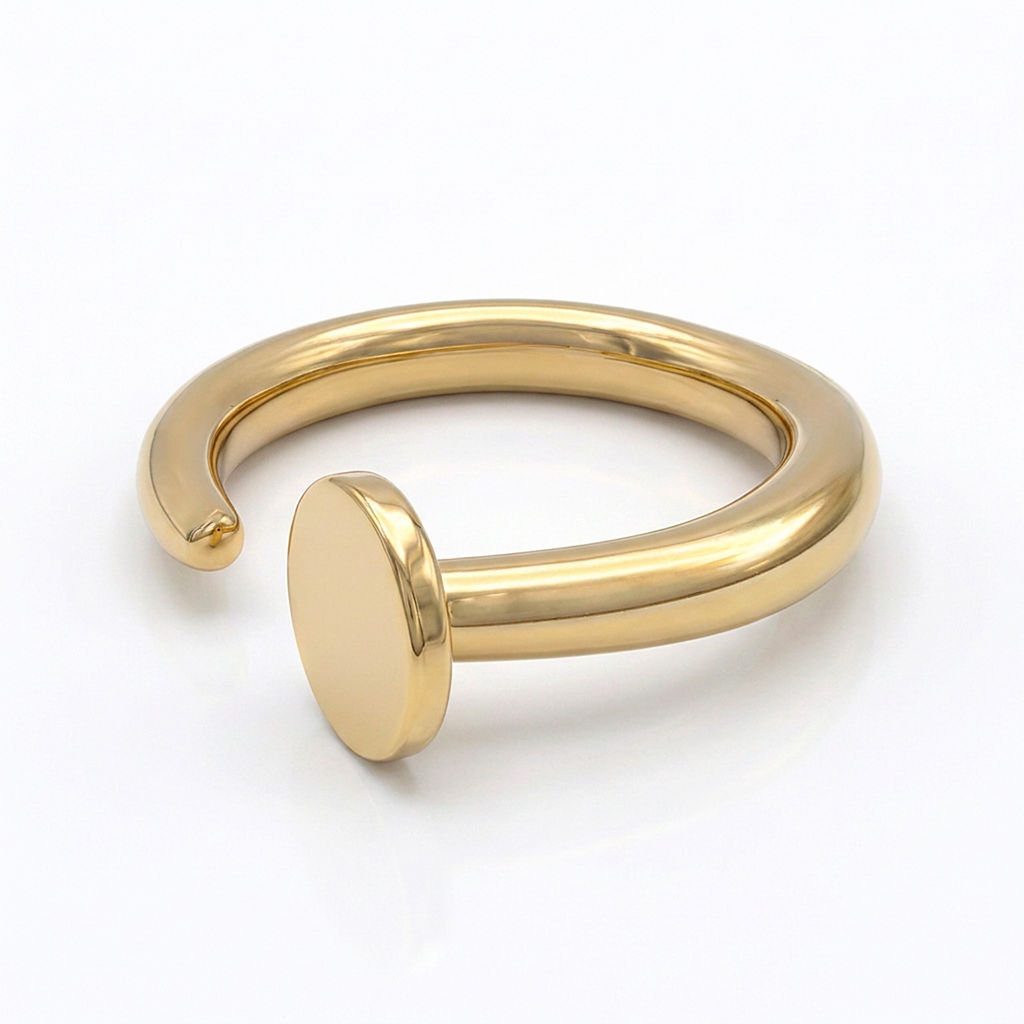 Brass Open Band Ring | Pinde - EcoDunia