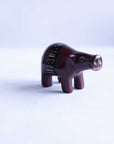 Cartoon Soapstone Animals - Pig