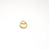 Brass Open Interlock Band Ring | Buni Ecodunia