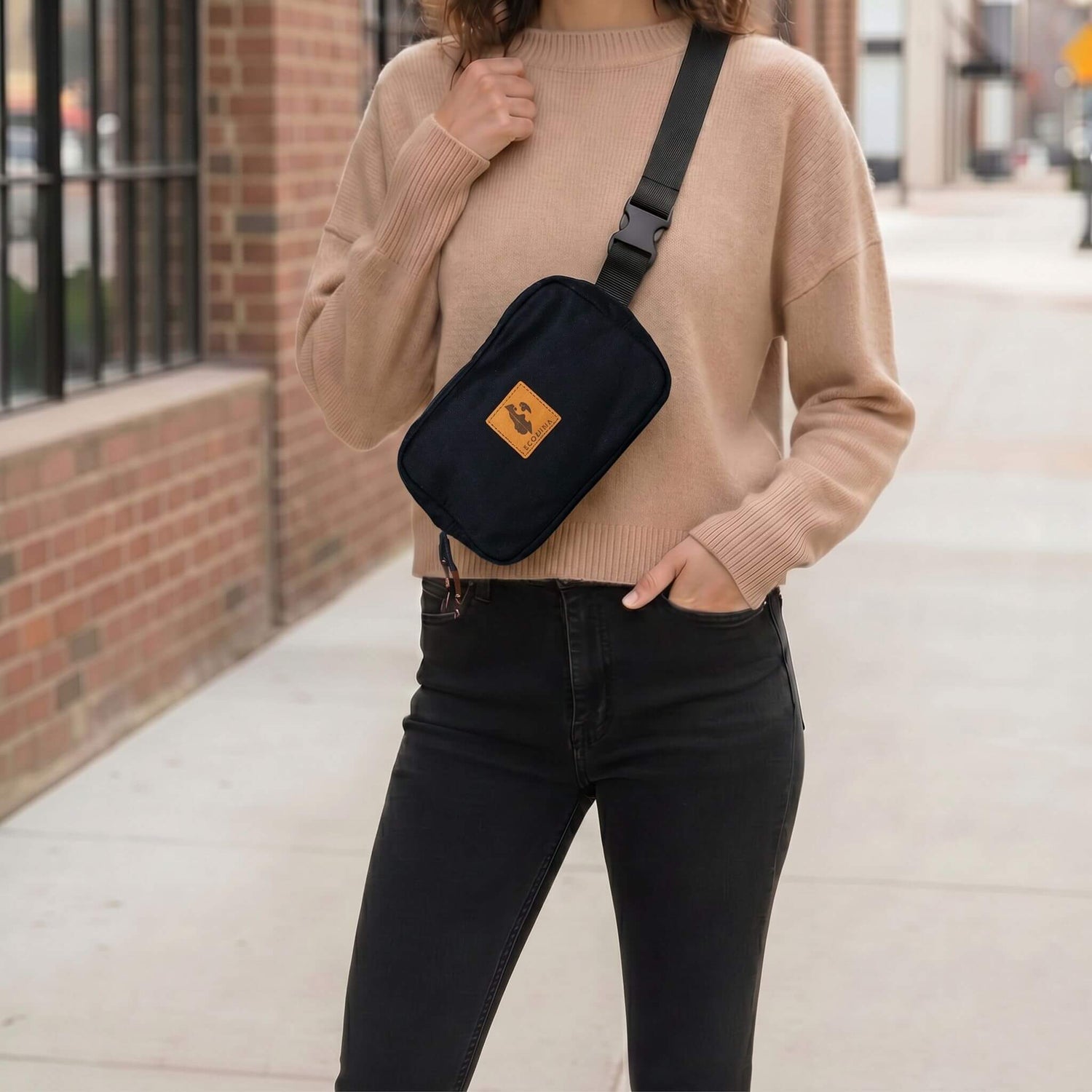 Canvas Crossbody Belt Bag Pouch, The Everywhere Belt Bag 