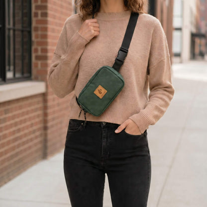 Canvas Crossbody Belt Bag Pouch, The Everywhere Belt Bag 
