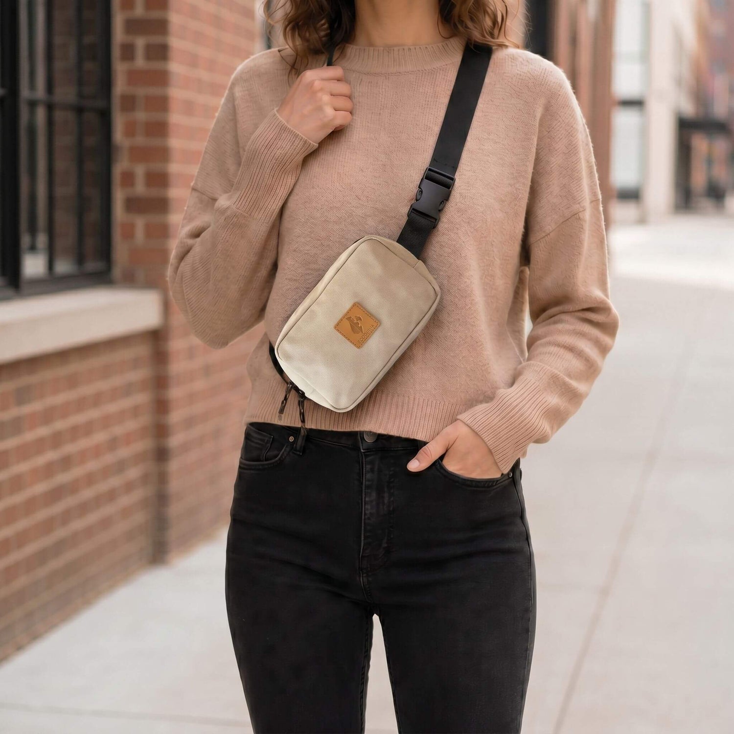 Canvas Crossbody Belt Bag Pouch, The Everywhere Belt Bag 