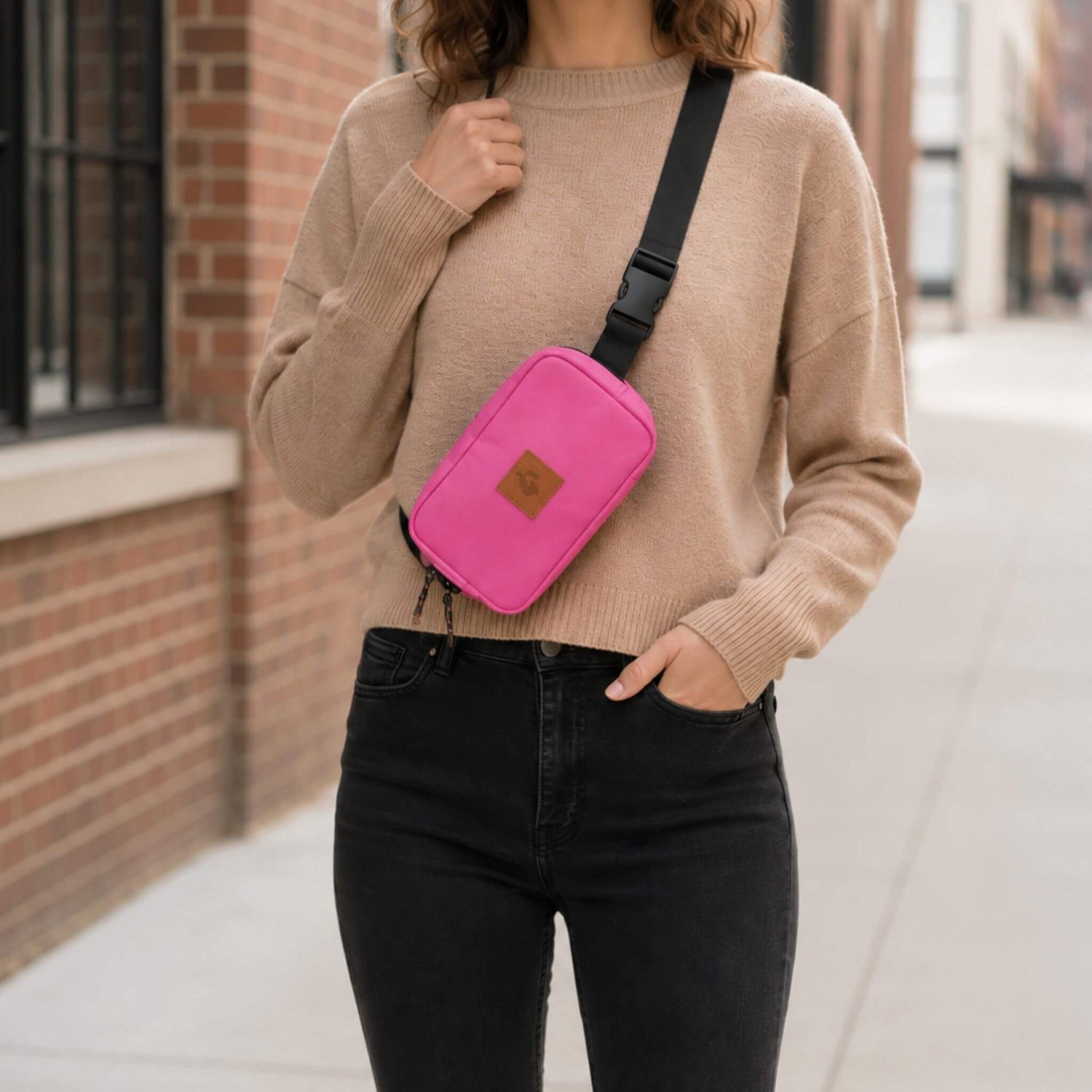 Canvas Crossbody Belt Bag Pouch, The Everywhere Belt Bag 