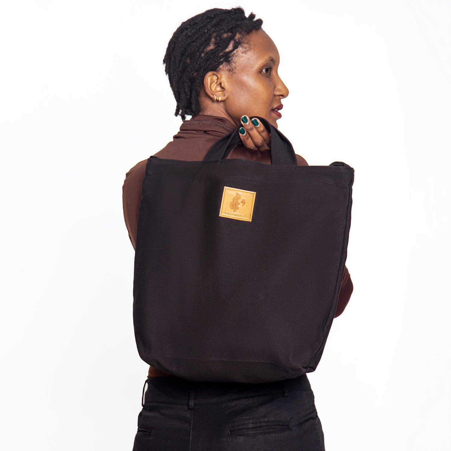 Canvas Carry-All Crossbody Bag for Men &amp; Women | Amani 