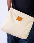 The Mini Amani Crossbody Bag - Sand White