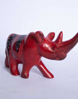 Carved Soapstone Animals - Rhino