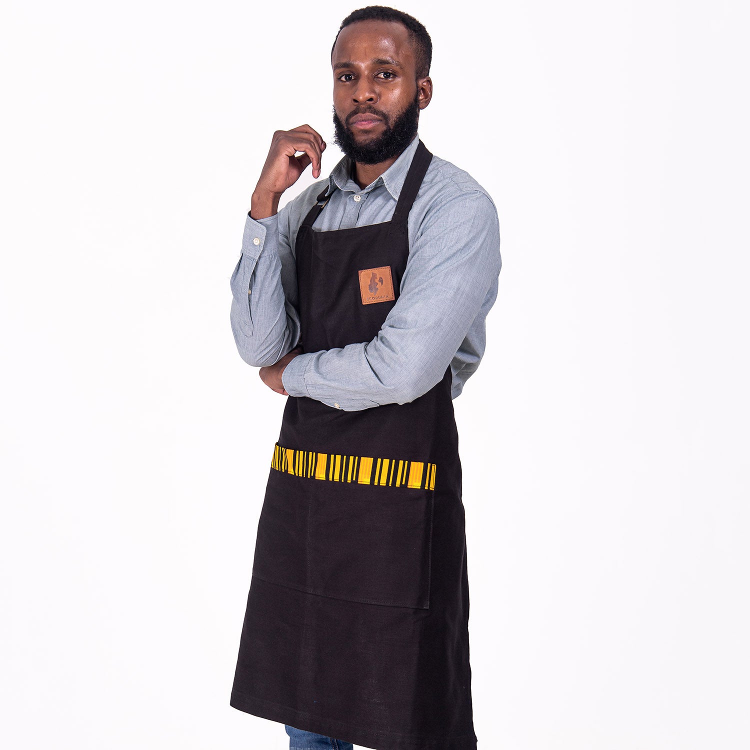 Jikoni Full Apron - Black