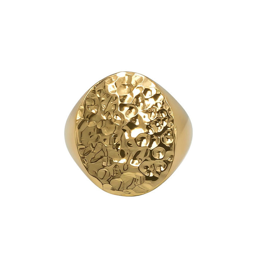 Chui Classic Signet Ring | Handmade Brass Unisex Jewelry