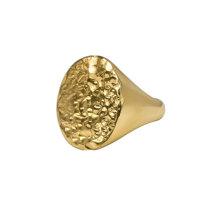 Chui Classic Signet Ring | Handmade Brass Unisex Jewelry