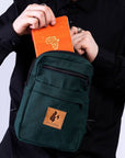 Umoja Sling Bag -Morrison Green Canvas