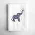 African Wildlife Embroidered Cotton Napkins - Handmade 