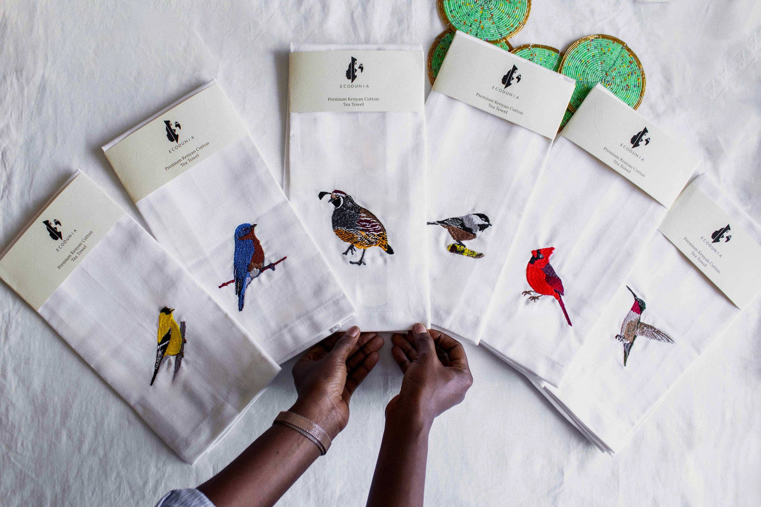 Bird Tea Towels – Beautiful Cotton Tea Towels for Your Kitchen