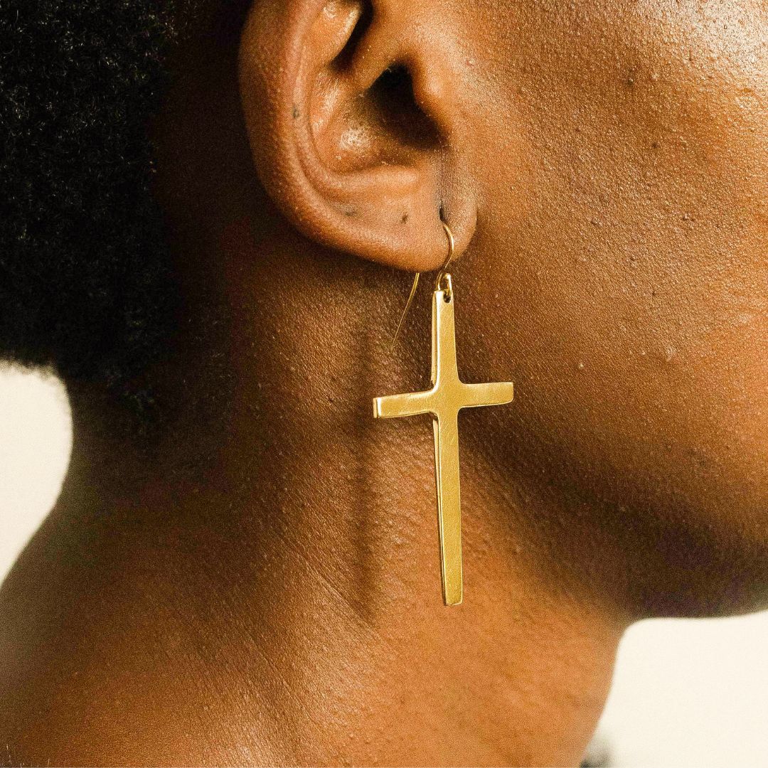 Cross Earrings