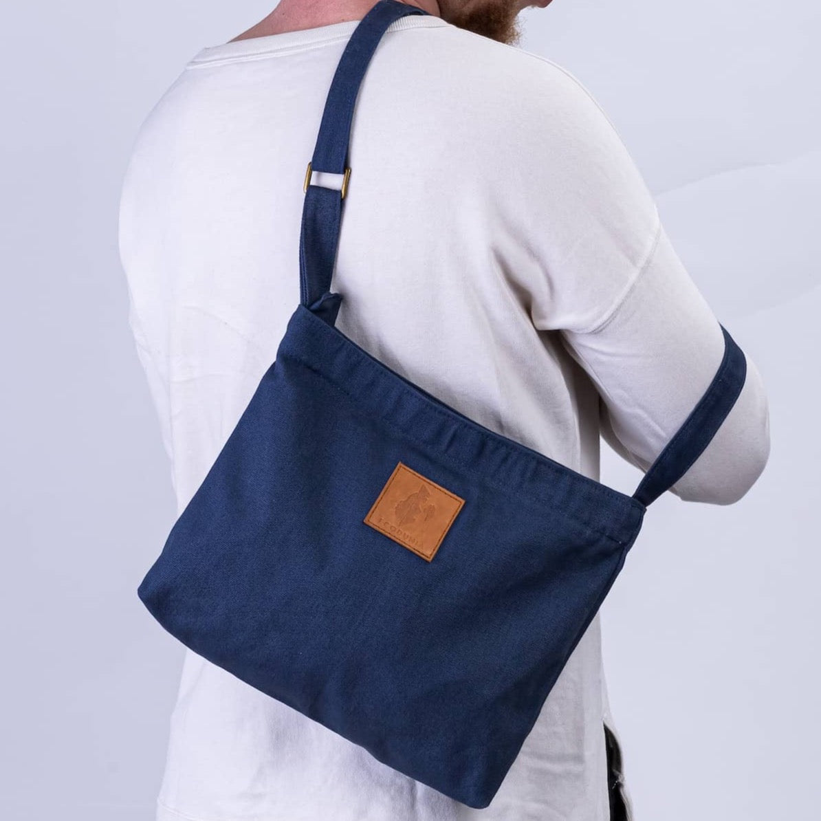 The Mini Amani Crossbody Bag - Blue