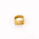Dari Geometric Initial Ring for Men and Women Ecodunia