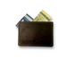 Leather Card Holder - Dark Brown