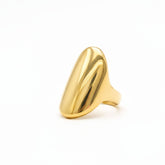 Dora Brass Smooth Ring