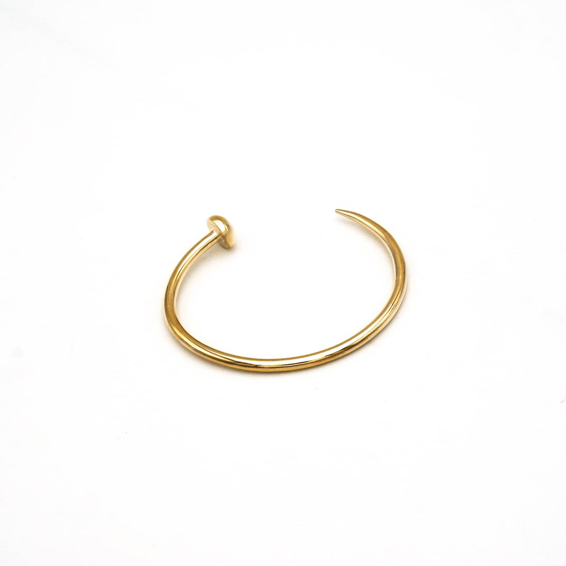 Dot and Nail Open Cuff Bangle for Women - Doa