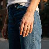Taa Adjustable Initial Double Parallel Bar Ring Ecodunia