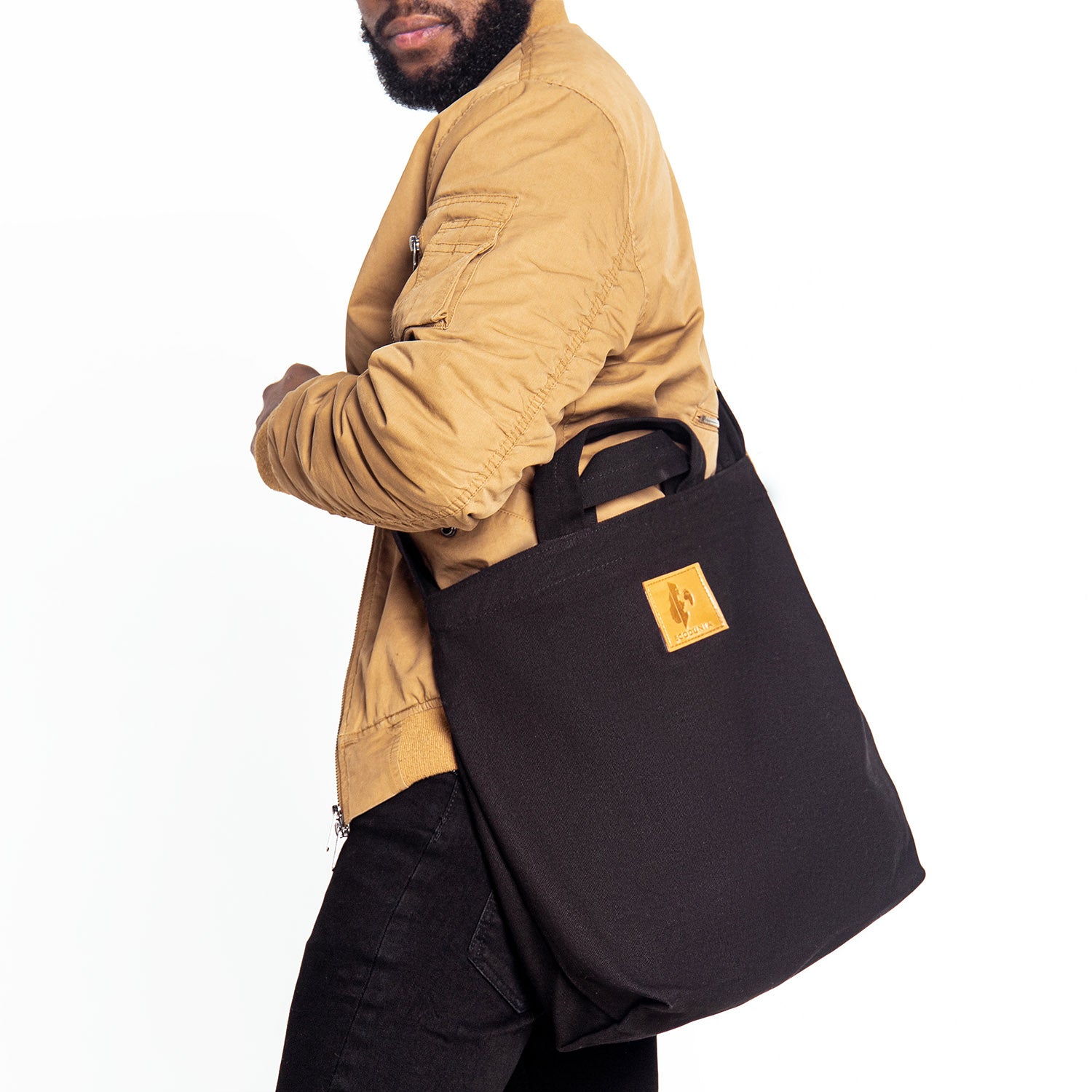The Amani Carry All Bag - Black